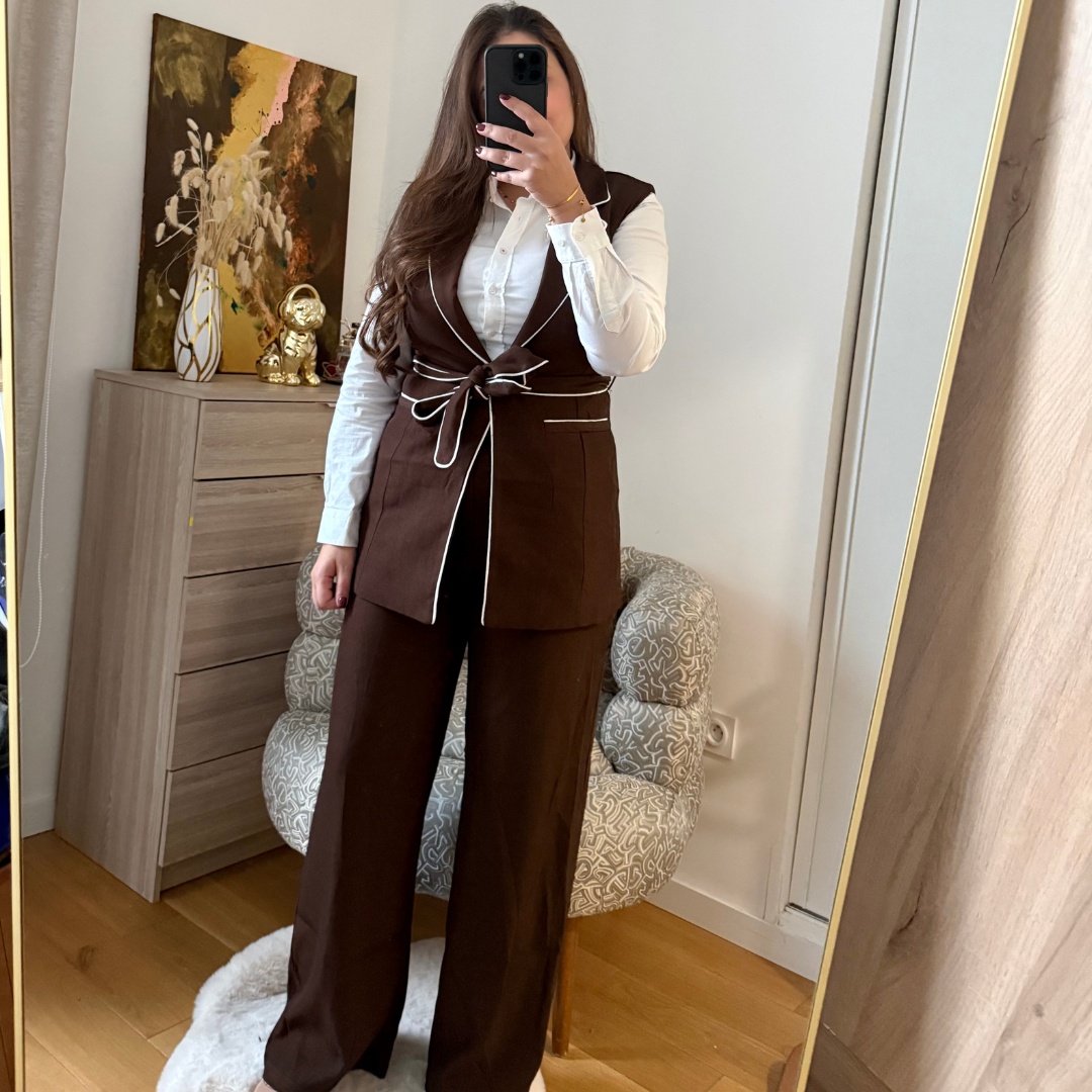 Ensemble Chic Smoking Choco