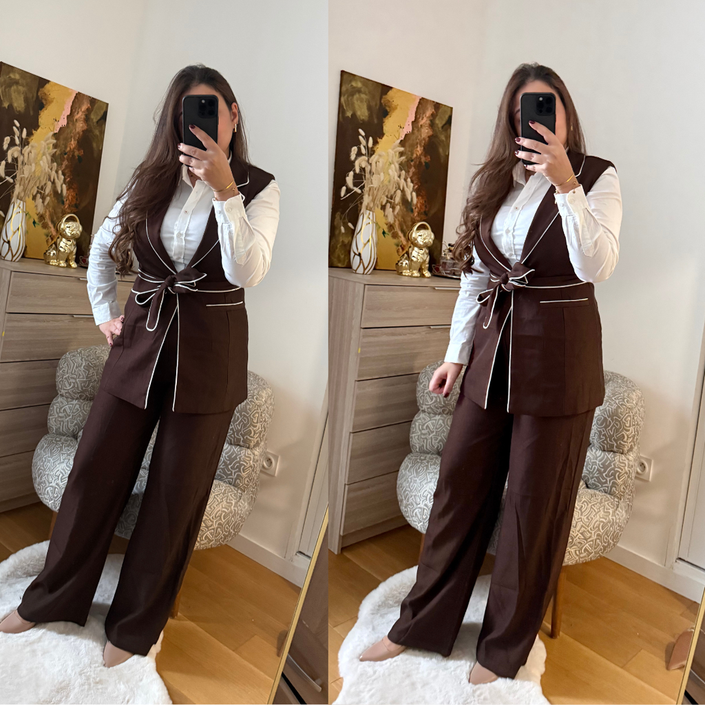 Ensemble Chic Smoking Choco