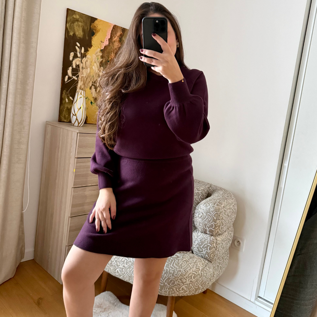 Ensemble Jupe & Pull Prune