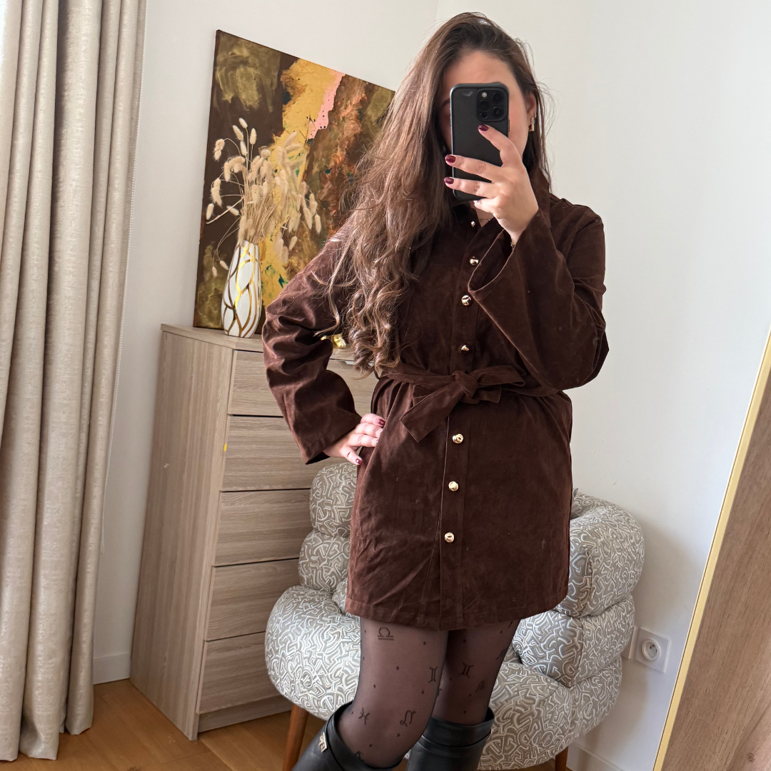 Robe Daim Choco
