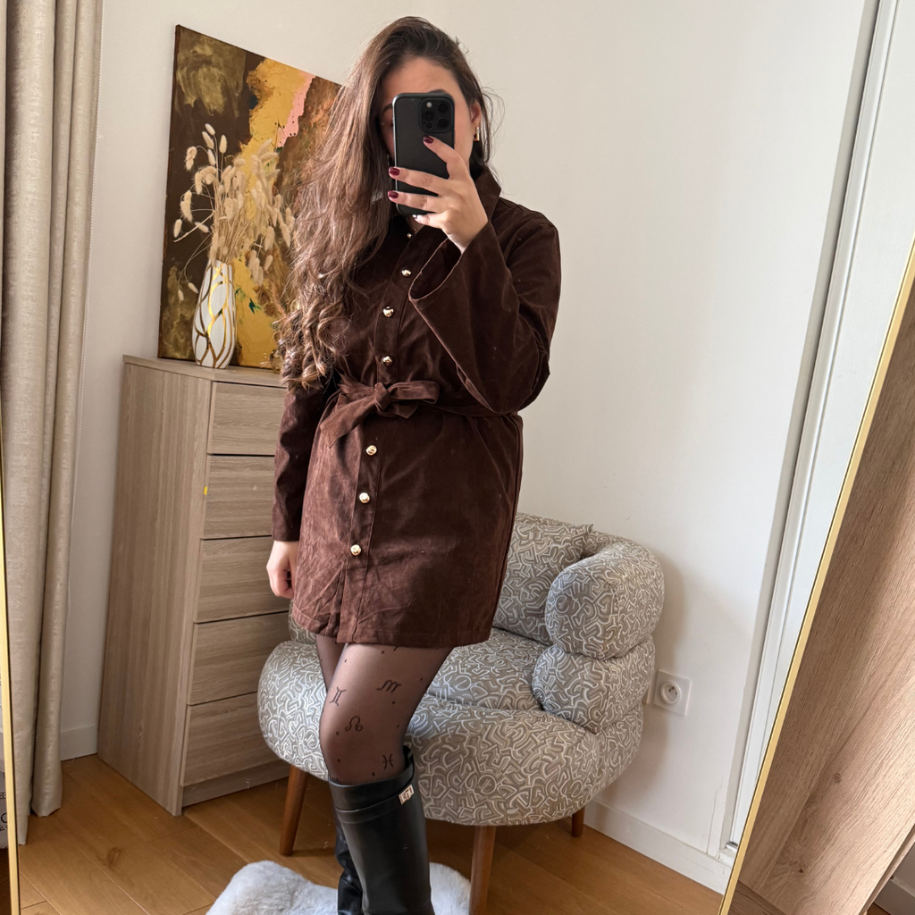 Robe Daim Choco