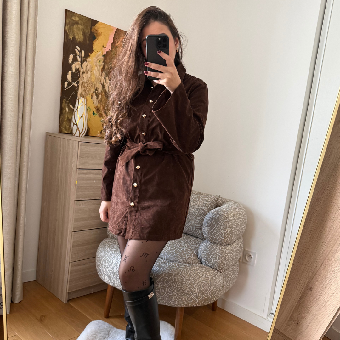 Robe Daim Choco