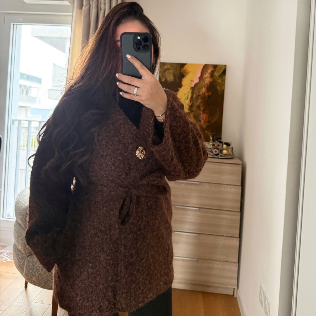 Gilet Marron