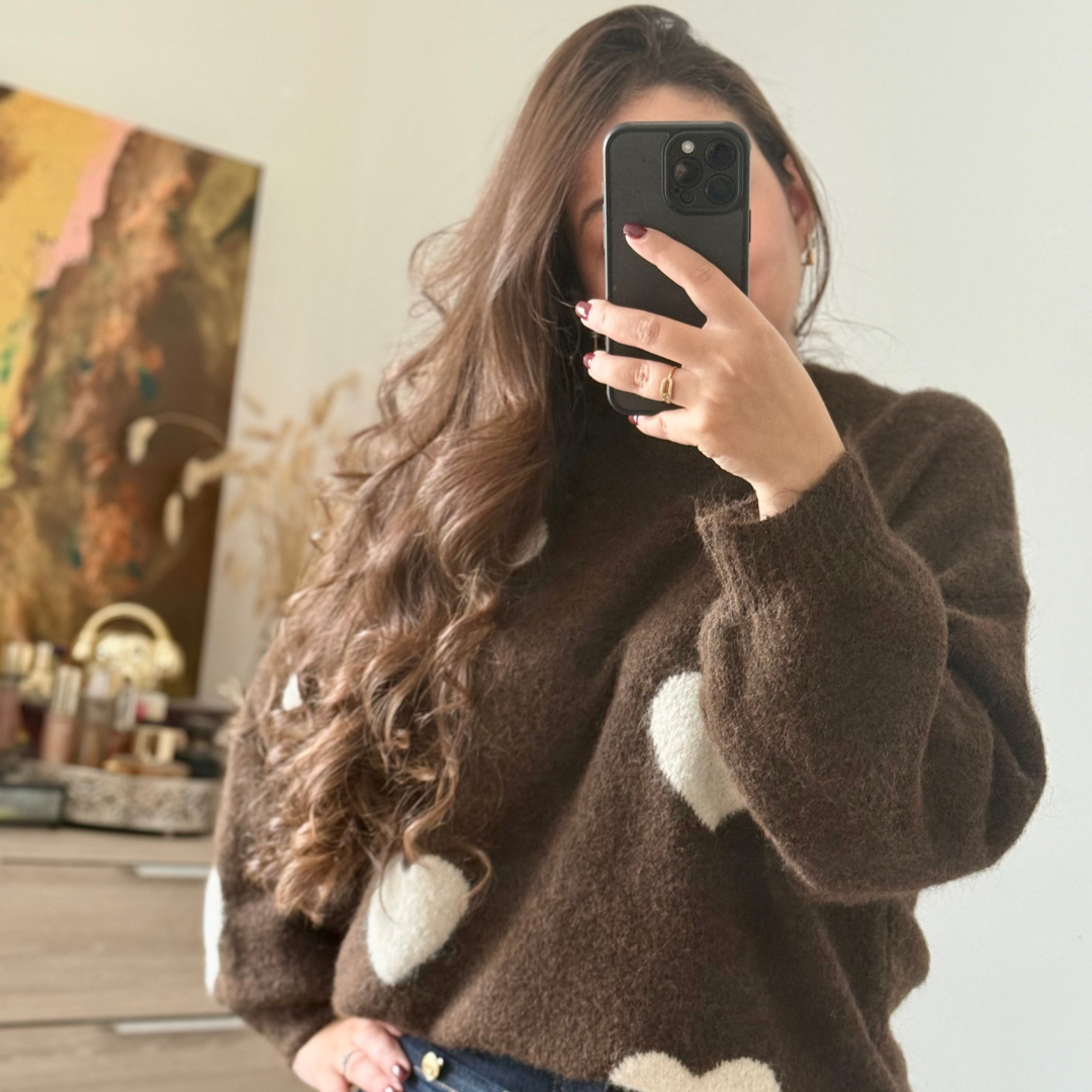 Pull Choco à Cœurs