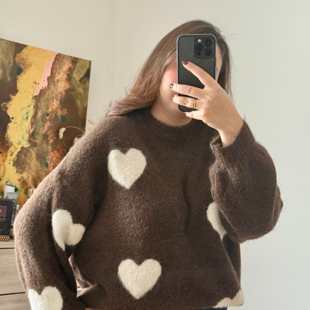 Pull Choco à Cœurs