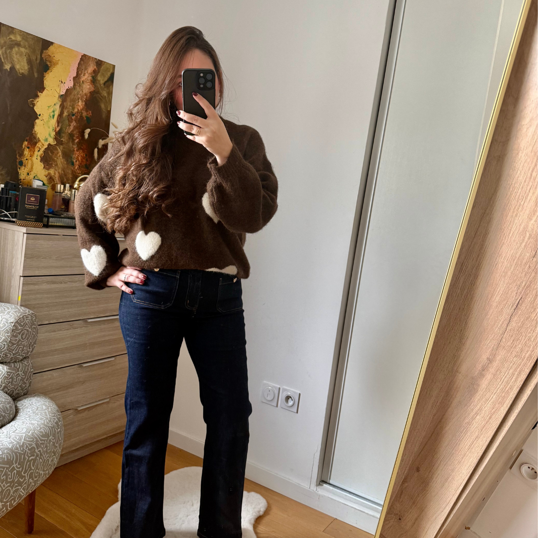 Pull Choco à Cœurs