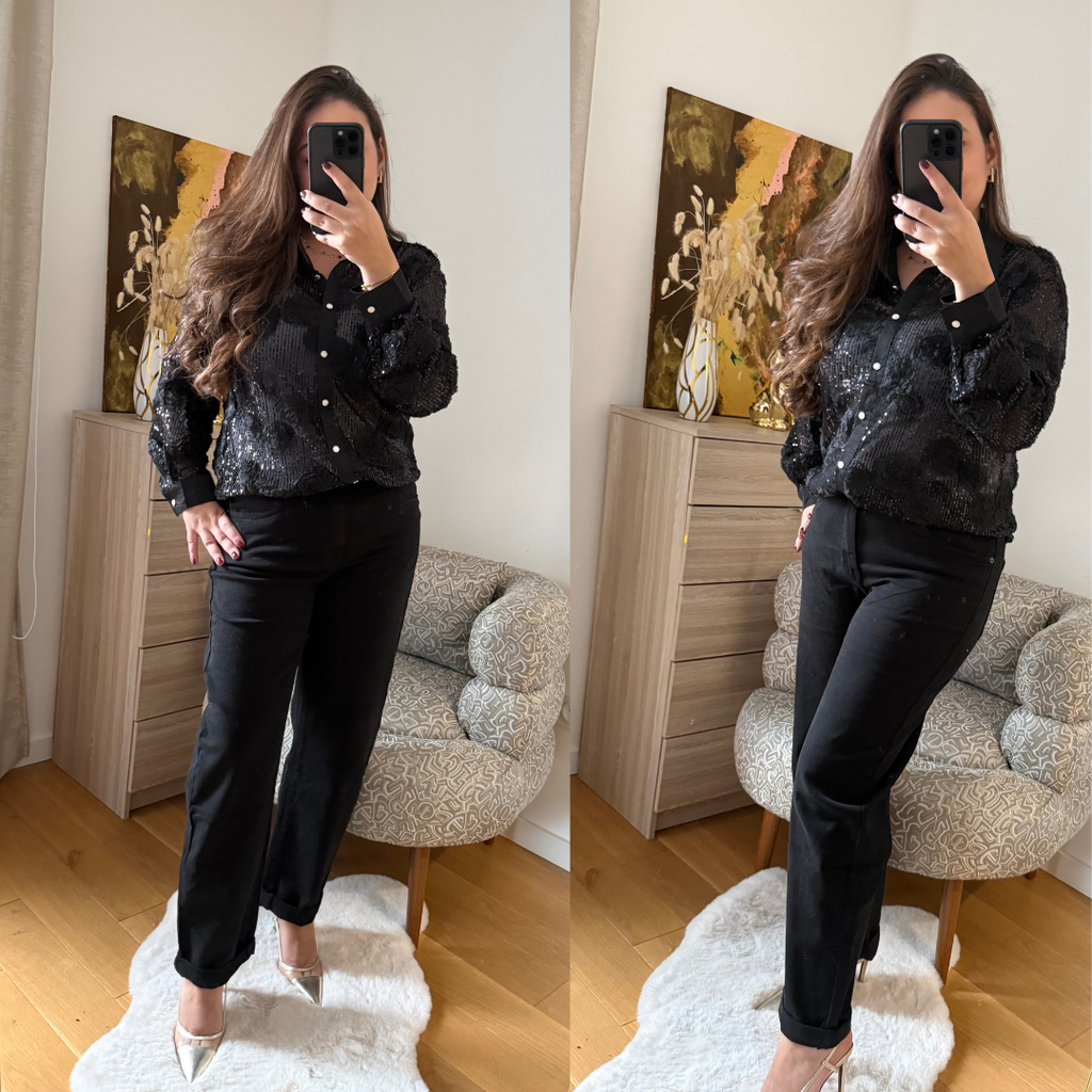Chemise Black Elégance